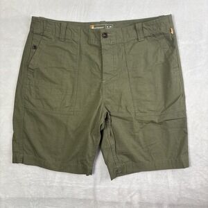Timberland Earthkeepers Relaxed‎ Fit Green Olive Shorts Men's Waist 36"